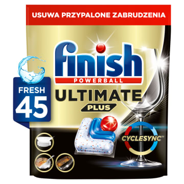 FINISH Ultimate Plus Kapsułki do zmywarki Fresh 45 szt.