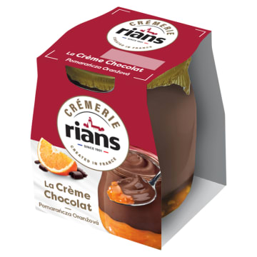 Deser czekoladowy z pomarańczą