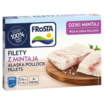 Filety z mintaja mrożone