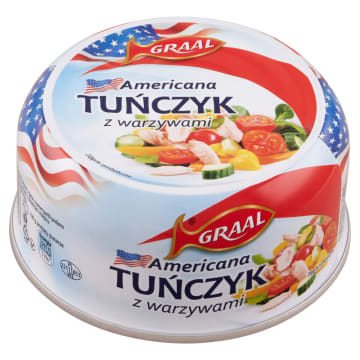 GRAAL AMERICANA Tuńczyk z warzywami