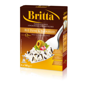 BRITTA Ryż dziki i parboiled (2x100g)