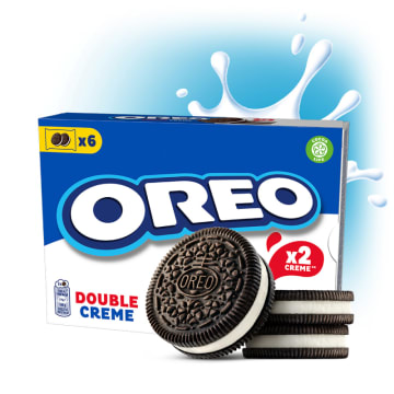 OREO Double Creme Ciastka kakaowe z nadzieniem waniliowym