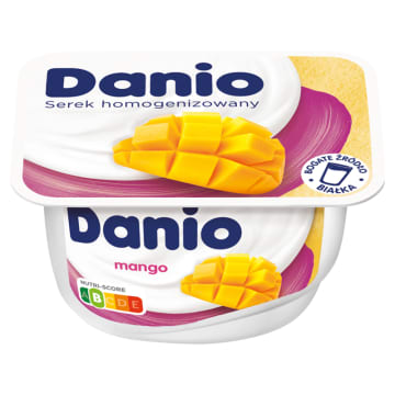 Serek homogenizowany mango