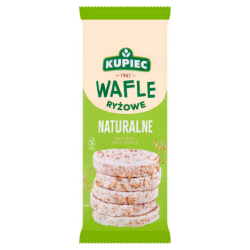 KUPIEC Wafle ryżowe naturalne (bezglutenowe)