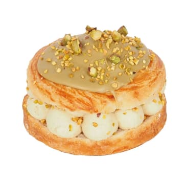 Ptyś francuski pistacjowy