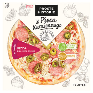 Pizza fresh pepperoni z jalapeno