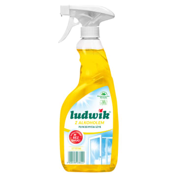 LUDWIK Płyn do szyb i glazury z alkoholem - lemon