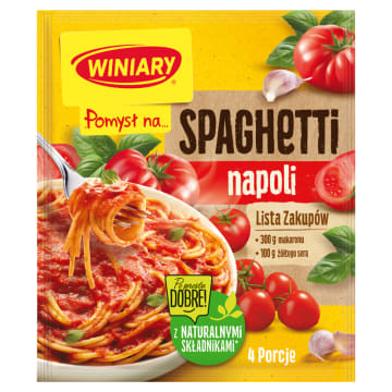 WINIARY Pomysł na... Spaghetti Napoli