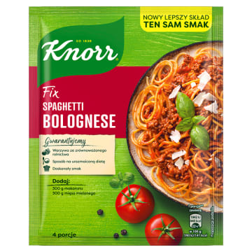 KNORR FIX Spaghetti Bolognese