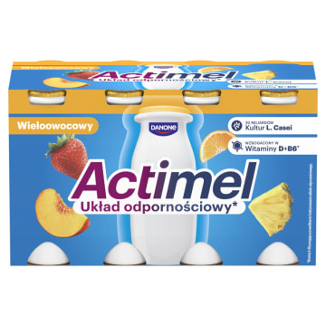 Napój mleczny wieloowocowy (8 szt.)
