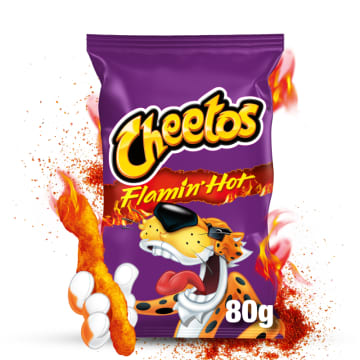 Chipsy kukurydziane o smaku bardzo pikantnym