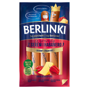 Berlinki z serem i habanero