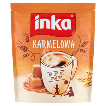 INKA Rozpuszczalna kawa zbożowa karmelowa