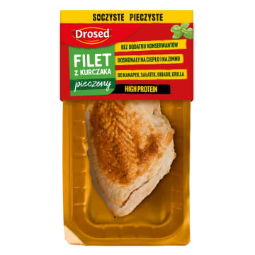 Filet z piersi kurczaka pieczony