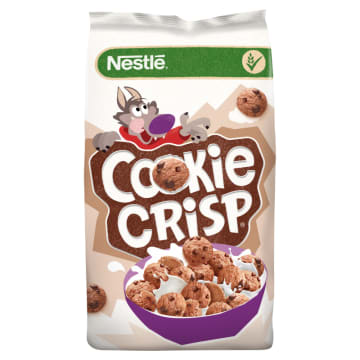 NESTLE Zbożowe płatki COOKIE CRISP o smaku czekoladowym