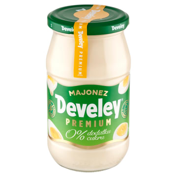 DEVELEY Premium Majonez (bez dodatku cukru) bezglutenowy