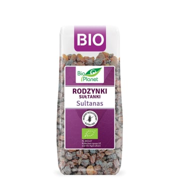 BIO PLANET Rodzynki sułtanki bezglutenowe BIO
