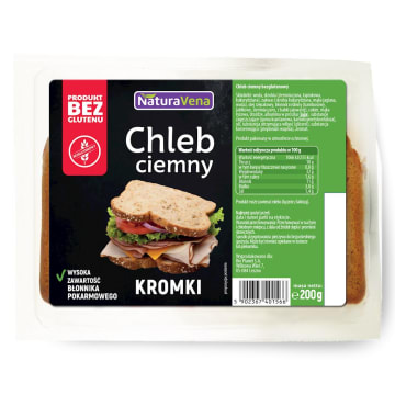 NATURAVENA Chleb ciemny bezglutenowy