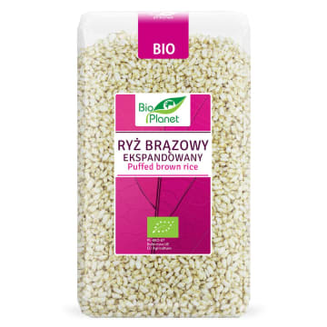 BIO PLANET Ryż brązowy ekspandowany BIO