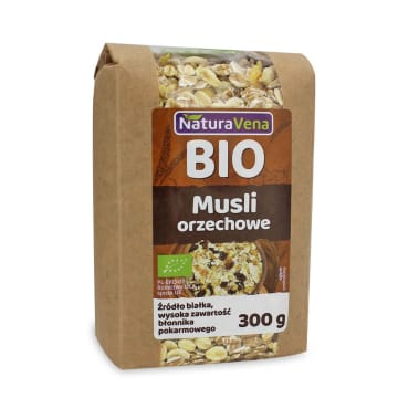 NATURAVENA Musli orzechowe BIO