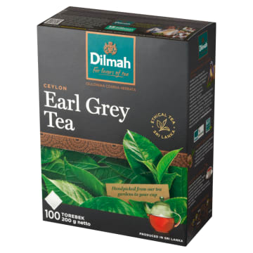 DILMAH Herbata Earl Grey 100 torebek ex.