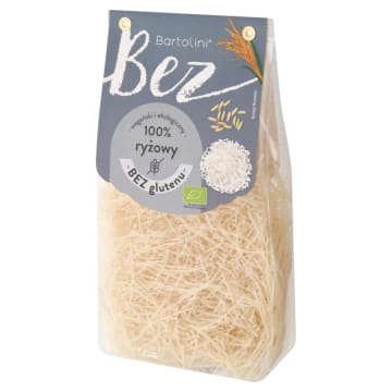 BARTOLINI Makaron ryżowy (krajanka) bezglutenowy BIO