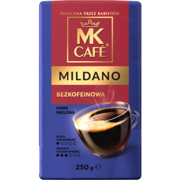 MK CAFE Mildano Kawa mielona bezkofeinowa
