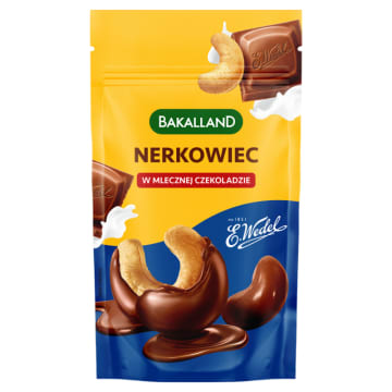 BAKALLAND Nerkowiec w mlecznej czekoladzie Wedel
