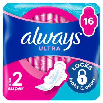 ALWAYS Ultra Super Plus Duo Pack Podpaski 2x8szt