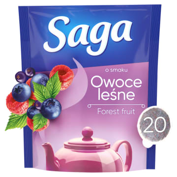 SAGA Herbatka owocowa Owoce leśne 20 torebek