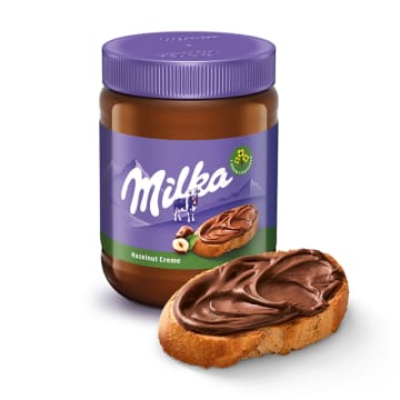 MILKA Krem z orzechami laskowymi