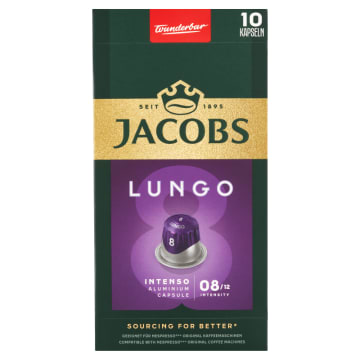 JACOBS Kawa LUNGO INTENSO w kapsułkach (10 kaps.)