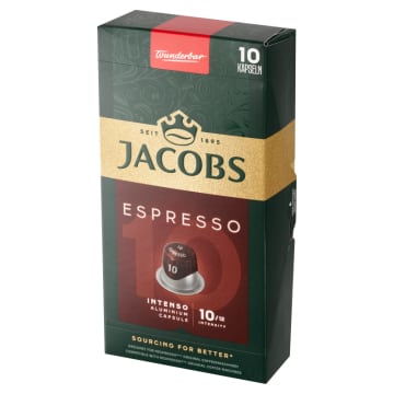 JACOBS Espresso Intenso Kawa w kapsułkach (10 kapsułek)
