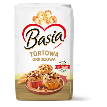 BASIA Mąka tortowa orkiszowa (typ 450)