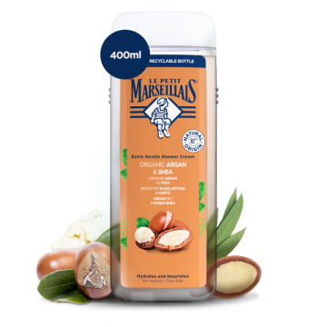LE PETIT MARSEILLAIS Żel pod prysznic argan bio i masło shea