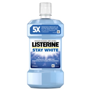 LISTERINE STAY WHITE Płyn do płukania jamy ustnej