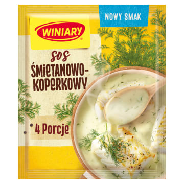 WINIARY Sos śmietanowo-koperkowy
