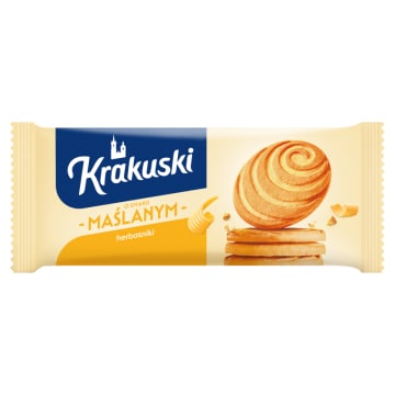 KRAKUSKI Kruche ciasteczka o smaku maślanym