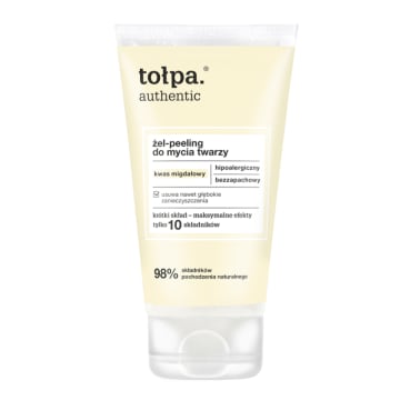 TOŁPA authentic Żel-peeling do mycia twarzy
