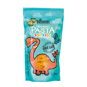 Makaron dla dzieci - dinozaury bezglutenowy BIO