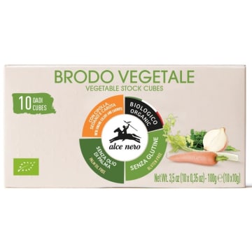 ALCE NERO Bulion warzywny (10 kostek) BIO