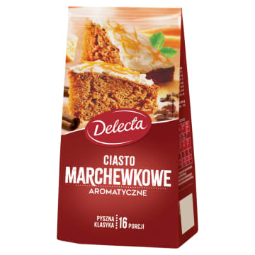 DELECTA Ciasto marchewkowe - mieszanka do wypieku
