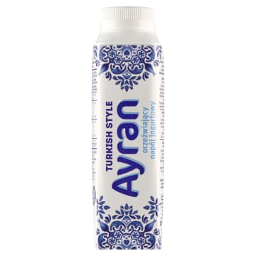 Ayran - napój w stylu tureckim na bazie jogurtu