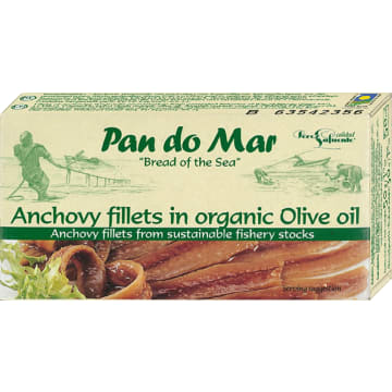 PAN DO MAR Anchois (sardele) w BIO oliwie z oliwek