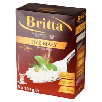 BRITTA Ryż biały (8x100g)