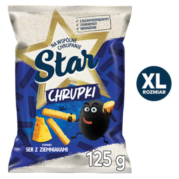 Chrupki kukurydziane o smaku sera z ziemniakami
