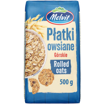 MELVIT Płatki owsiane górskie