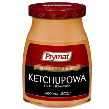 PRYMAT Musztarda ketchupowa (łagodna)