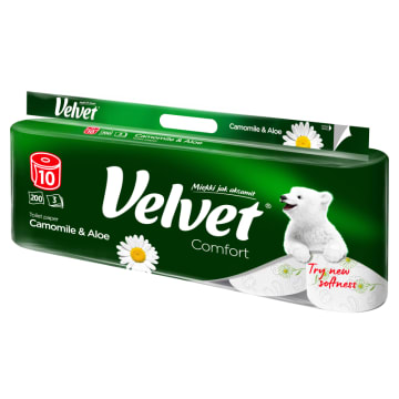 VELVET Camomile&Aloe Comfort Papier toaletowy 10 rolek