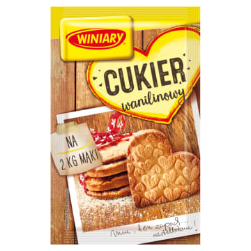 WINIARY Cukier wanilinowy (na 2 kg mąki)